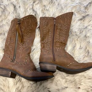 Youth cowboy boots